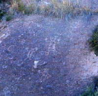 Petroglyph at Dripping Springs